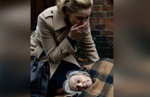 After 20 years abroad, I returned to my sister’s house, which I had once given to her, and saw her lying on the rug by the front door.