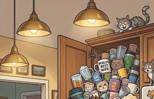 A boy is visiting his girlfriend’s parents for the first time.