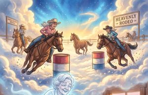 Two 90-year-old Barrel Racing cowgirls, Rose and Barb, had been friends all of their lives.