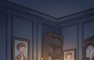 A boy comes home proudly announces to his parents