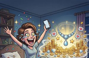 Husband sent a text to his wife at night