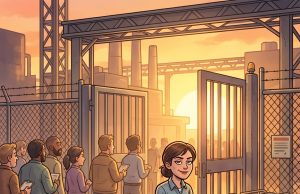 There was a big problem at the factory…