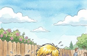 Three Kids Are Arguing