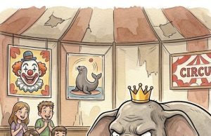 The Circus Arrives In Town.