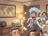 A gynecologist waits on his last patient, who does not arrive…