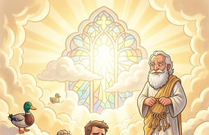 He Thought He Won Heaven… Until He Found Out Why 😂🦆